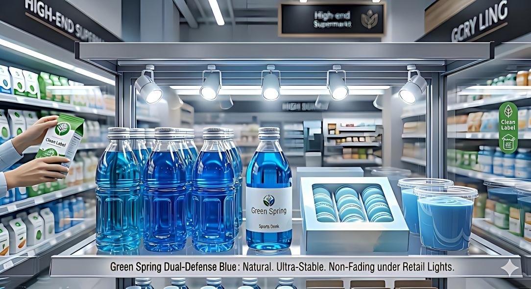 Light-Stable Gardenia Blue: Advanced Anti-Oxidative Solutions for Clear Packaging